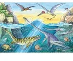 Puzzle Ravensburger Saurier und ihre Lebensr&auml;ume 2 X 24 Teile