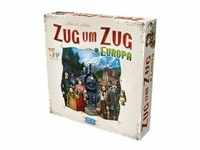 Asmodee DOWD0022 - Zug um Zug Europa,15 Jahre Edition, Brettspiel, Familienspiel
