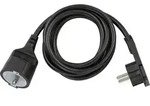 Brennenstuhl 1168980020 Strom Verl&auml;ngerungskabel Schwarz 2.00m H05VV-F 3G 1,5mm2