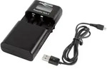 Ansmann Powerline Vario X 1001-0085 Kamera-Ladeger&auml;t Passender Akku LiIon, LiPo,
