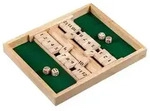 Philos 3282 - Shut The Box, 12er, 2er Variante, Holz, W&uuml;rfelspiel