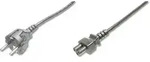 Digitus Computer, Strom Kabel [1x CEE-Stecker - 1x Kleeblatt-Buchse C5] 1.80 m