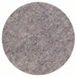 Bosch Accessories 2608613009 Polierfilz f&uuml;r Exzenterschleifer, weich, Klett, 128 mm,