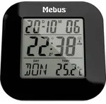 Mebus 51510 Funk Wecker Schwarz