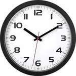 TFA Dostmann 60.3050.01 Quarz Wanduhr 30.5mm x 30.5mm x 3.8mm Schwarz