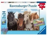 Puzzle Ravensburger Pferdeliebe 2 X 24 Teile