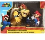 Nintendo Super Mario Wave 1 Mario vs. Bowser Diorama Set, 15 cm