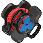 Brennenstuhl 1169717100 Strom Verl&auml;ngerungskabel Schwarz, Rot 10.00 m AT-N05V3V3-F
