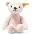 Steiff 242137 - My first Steiff Teddyb&auml;r, rosa, Pl&uuml;sch, 26 cm