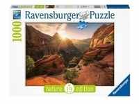 Ravensburger Puzzle Nature Edition 16754 - Zion Canyon USA - 1000 Teile Puzzle für