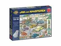 Jumbo 20028 - Jan van Haasteren, Jumbo geht einkaufen, Comic-Puzzle, 1000 Teile