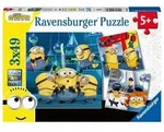 Puzzle Ravensburger Witzige Minions 3 X 49 Teile