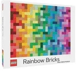 Rainbow Bricks Puzzle. 1000 Pieces