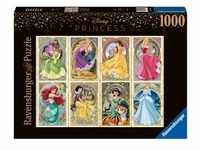 Ravensburger Puzzle 16504 - Nouveau Art Prinzessinnen - 1000 Teile Disney Puzzle für
