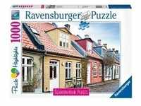 Ravensburger Puzzle Scandinavian Places 16741 - Häuser in Aarhus, Dänemark 1000