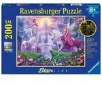 Puzzle Ravensburger Magische Einhornnacht 200 Teile XXL Color Starline