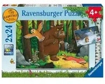 Puzzle Ravensburger Gr&uuml;ffelo: Der Waldspaziergang 2 X 24 Teile