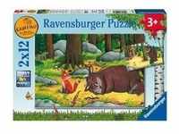 Ravensburger Kinderpuzzle - 05226 Grüffelo und die Tiere des Waldes - Puzzle für