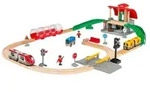 BRIO World - Gro&szlig;es City Bahnhof Set