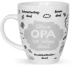 Sheepworld Tasse "Ohne Opa ist alles doof"