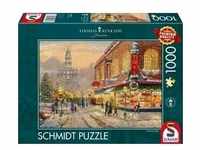 Schmidt 59936 - Thomas Kinkade Studios, Ein Weihnachtswunsch, Puzzle, 1000 Teile