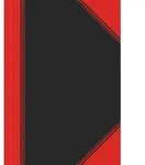 Landr&eacute; China Kladde A5 liniert 96 Blatt schwarz/rot