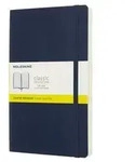Moleskine Notizbuch Large/A5, Kariert, Soft Cover, Saphir
