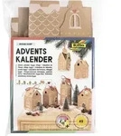 Folia Adventskalender HYGGE DORF, 49-teilig