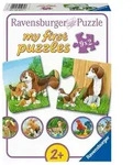 Puzzle Ravensburger Tierfamilien auf dem Bauernhof 9 X 2 Teile