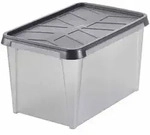 Orthex 3462050 Aufbewahrungsbox (L x B x H) 60 x 40 x 35cm Grau 1St.