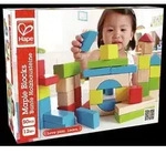 Bunte Holzbausteine