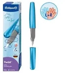 Pelikan F&uuml;ller Twist Frosted Blue Feder M, Rechts- und Linksh&auml;nder