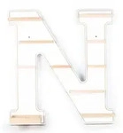 Wandregal "Buchstabe N" f&uuml;r Toniebox