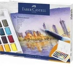 Faber-Castell Aquarellfarben in N&auml;pfchen, 36er Etui