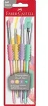 Faber-Castell Pinsel 4er Set Pastell Softgriffst&uuml;ck BK