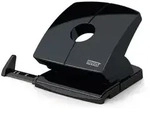 Novus B&uuml;rolocher B 230, bis 30 Blatt schwarz, mit Anschlagschiene