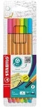 STABILO Fineliner - point 88 - 6er Pack - Neonfarben