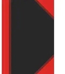 Landr&eacute; China Kladde A5 kariert 96 Blatt schwarz/rot