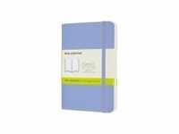 Moleskine Notizbuch Pocket/A6, Blanko, Weicher Einband, Hortensien Blau