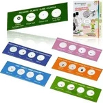 Bresser Junior 8859470 - Mikroskop-Starter-Set, 24 Dauerpr&auml;paraten zu Tieren,