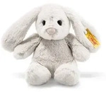Steiff 080463 - Soft Cuddly Friends: Hoppie Hase, hellgrau 18 cm
