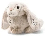 Steiff 080876 - Lauscher Hase, sitzend, beige, Pl&uuml;sch, 24 cm
