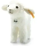 Steiff 074233 - Lamm Anni, Sch&auml;fchen, wei&szlig;, 16 cm
