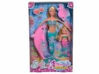 Simba 105733336 - Steffi Love Mermaid Friends, Meerjungfrau mit Freundin, Puppe