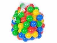 Knorrtoys 56789 - Ballset 100 bunte Plastikbälle für Bällebad, 6 cm Durchmesser,