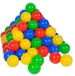 Knorrtoys 56790 - Ballset 300 bunte Plastikb&auml;lle f&uuml;r B&auml;llebad, 6 cm Durchmesser