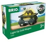 BRIO World - Goldwaggon mit Licht
