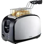 Trisa Crispy Snack Toaster Edelstahl, Schwarz
