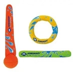 Schildkr&ouml;t Funsports - NEOPREN DIVING SET (3-teilig, je 1 Ring, Stick, Ball)
