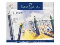 Faber-Castell Farbstifte Goldfaber, 24er Set Metalletui